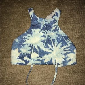 Billabong halter tie back bikini